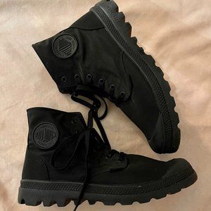Nylon Palladium HI Black Boots unisex M 8/ W 9.5